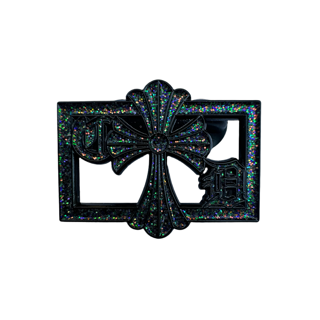 Back Cross Badge black - ' MLB '