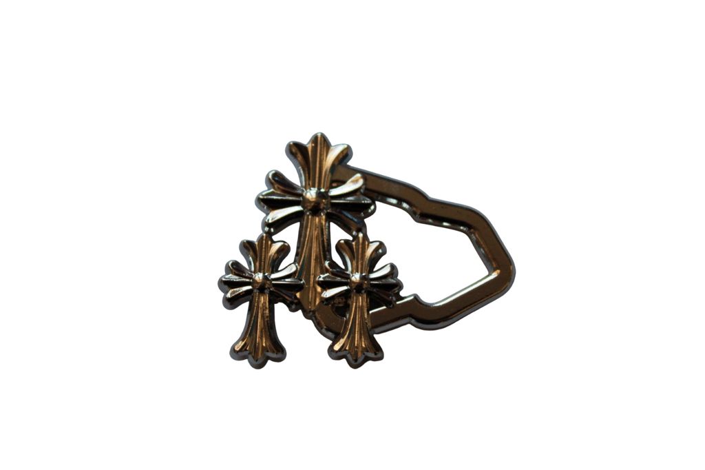 |THREE CROSSES PIN| |FOR ALL "NEW ERA"|