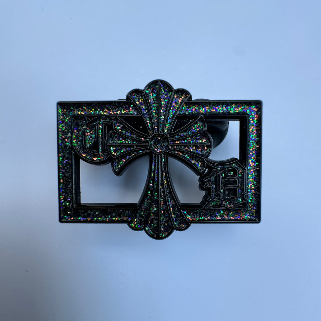 Back Cross Badge black - ' MLB '