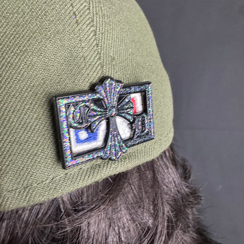 Back Cross Badge black - ' MLB '