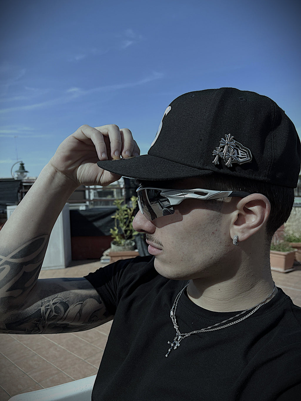 |THREE CROSSES PIN| |FOR ALL "NEW ERA"|